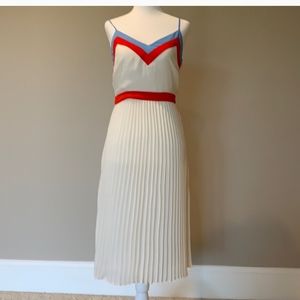 Banana Republic pleated dress, Size 0
